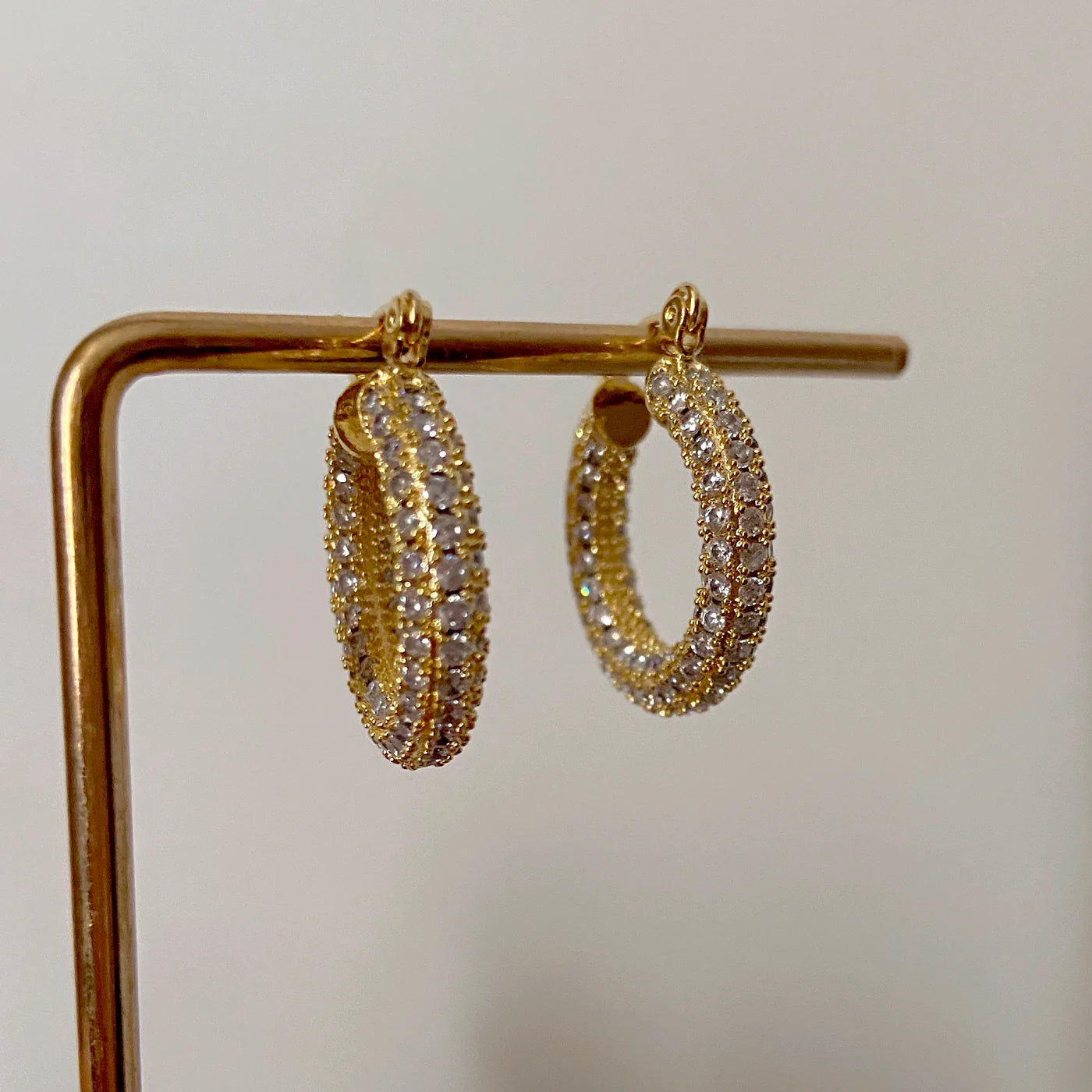 Loredana Shiny Hoops