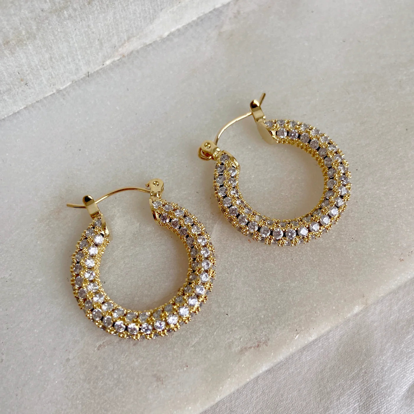 Loredana Shiny Hoops