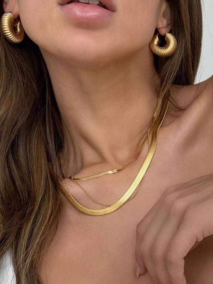 herringbone necklace
