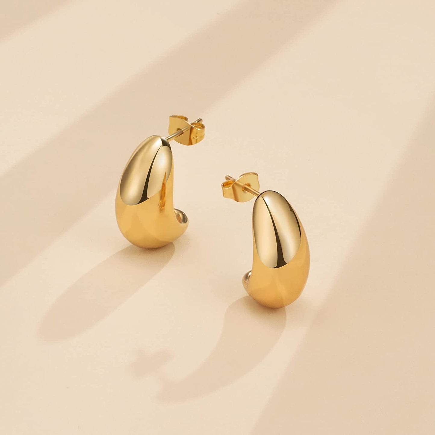 London (Tear Drop) Hoop Earring