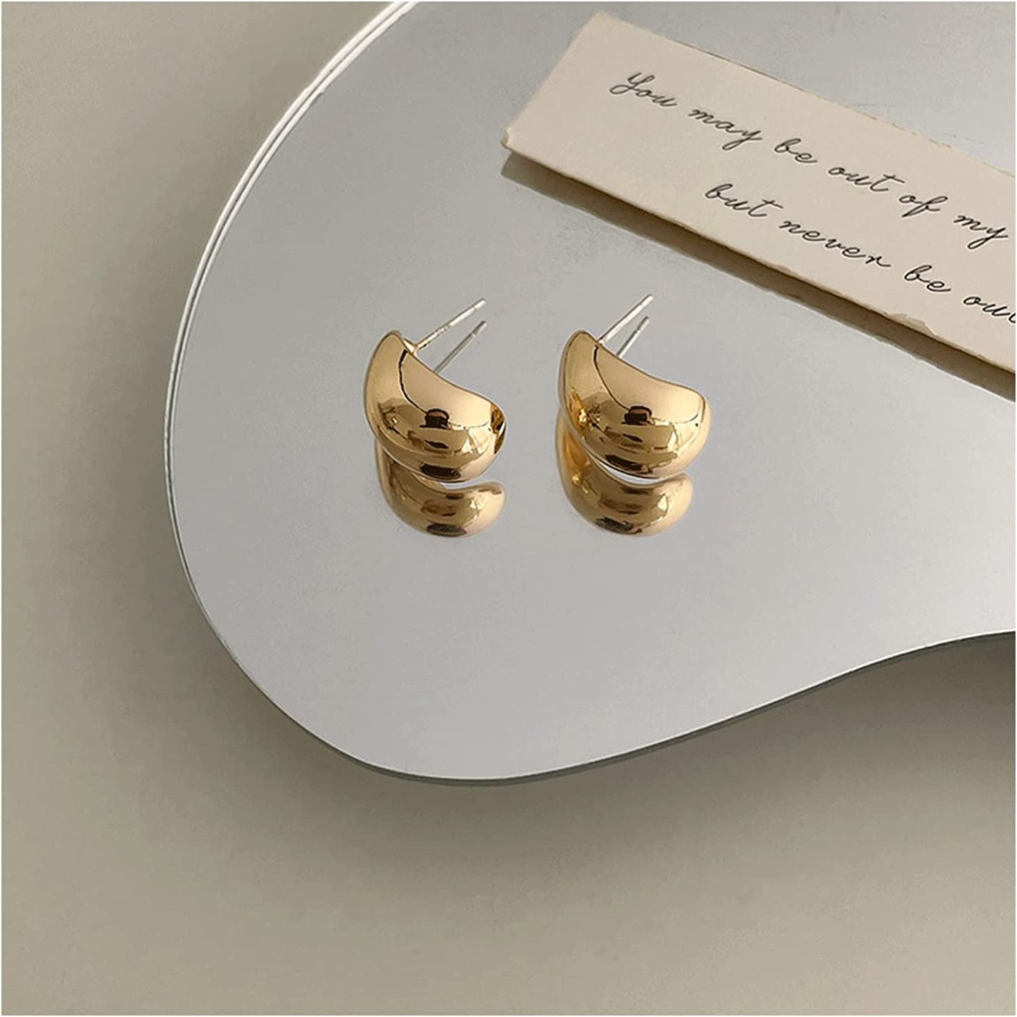 London (Tear Drop) Hoop Earring