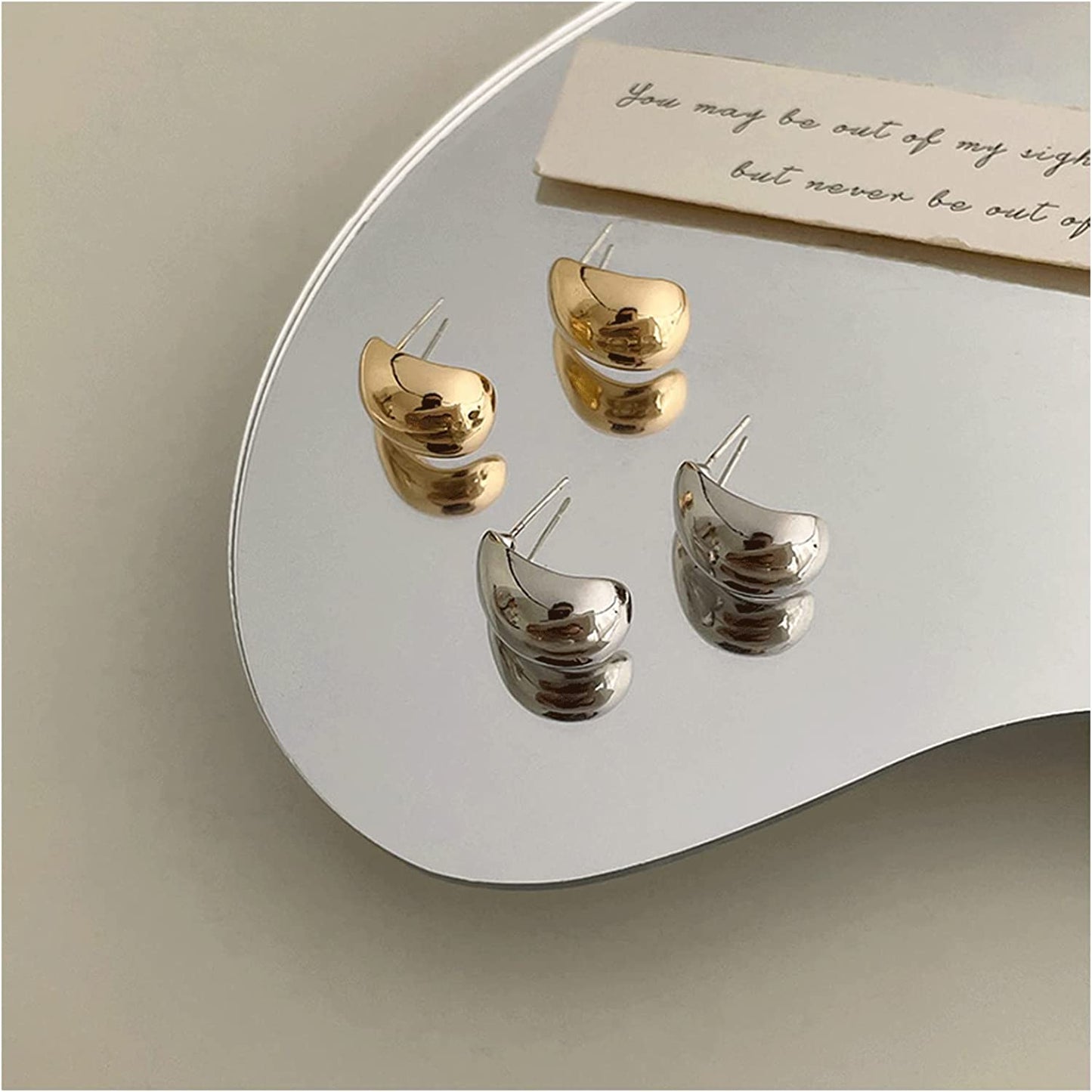 London (Tear Drop) Hoop Earring