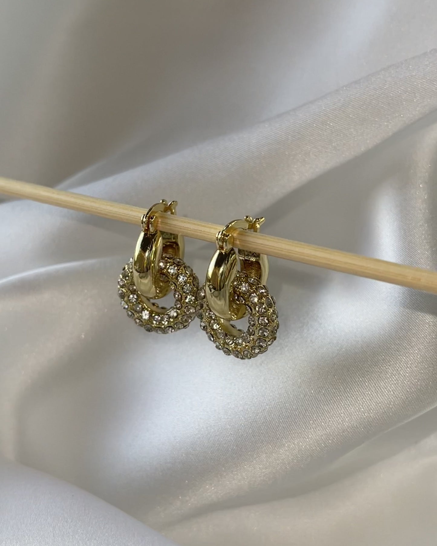 Lafayette Zirconia Hoop Earrings