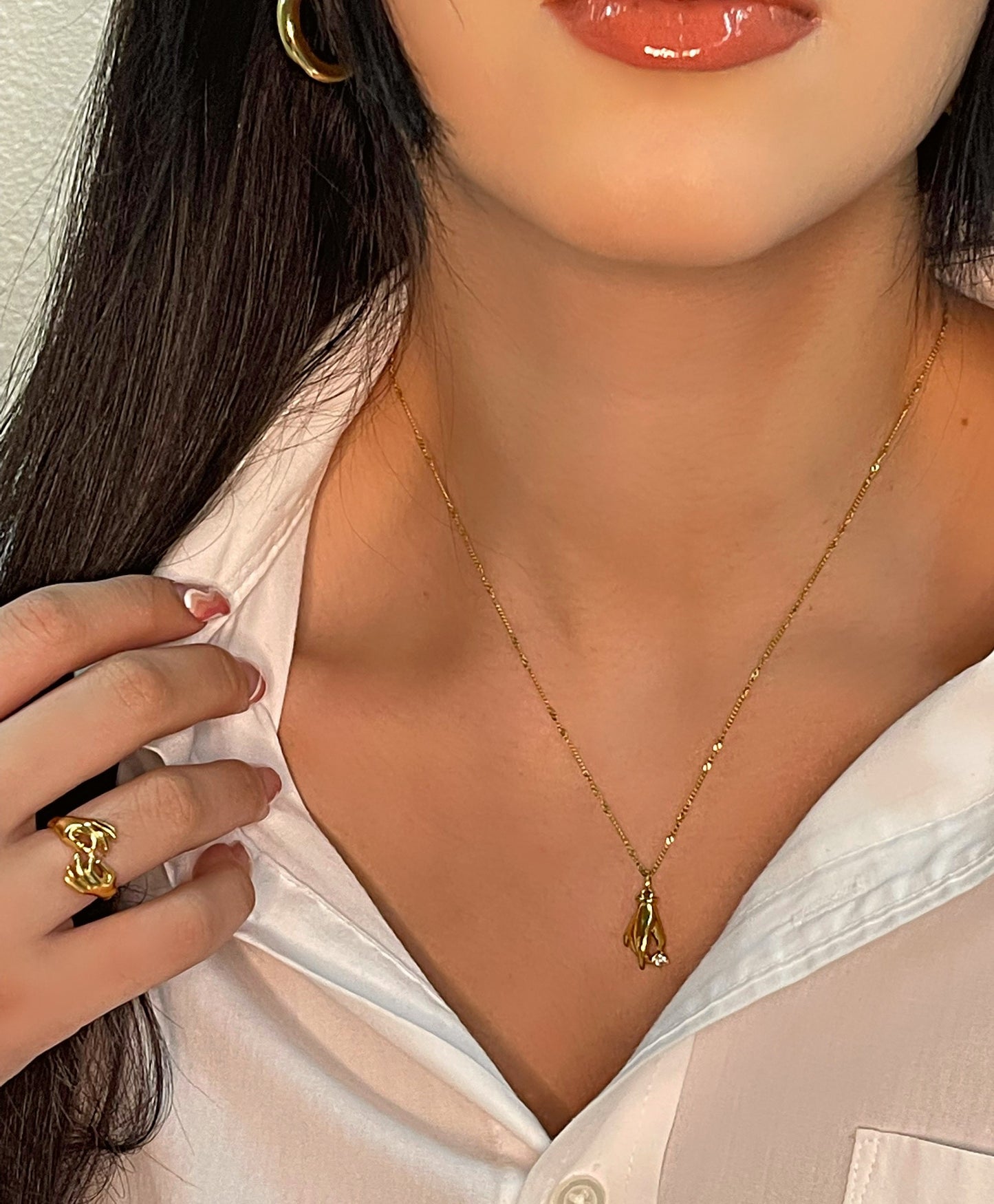 Lexi's Hand Necklace