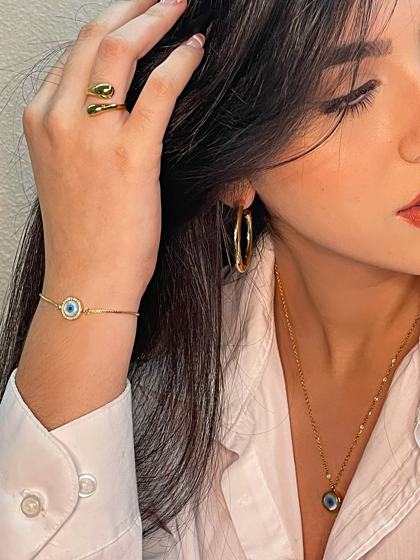 Lana Hoops Earrings
