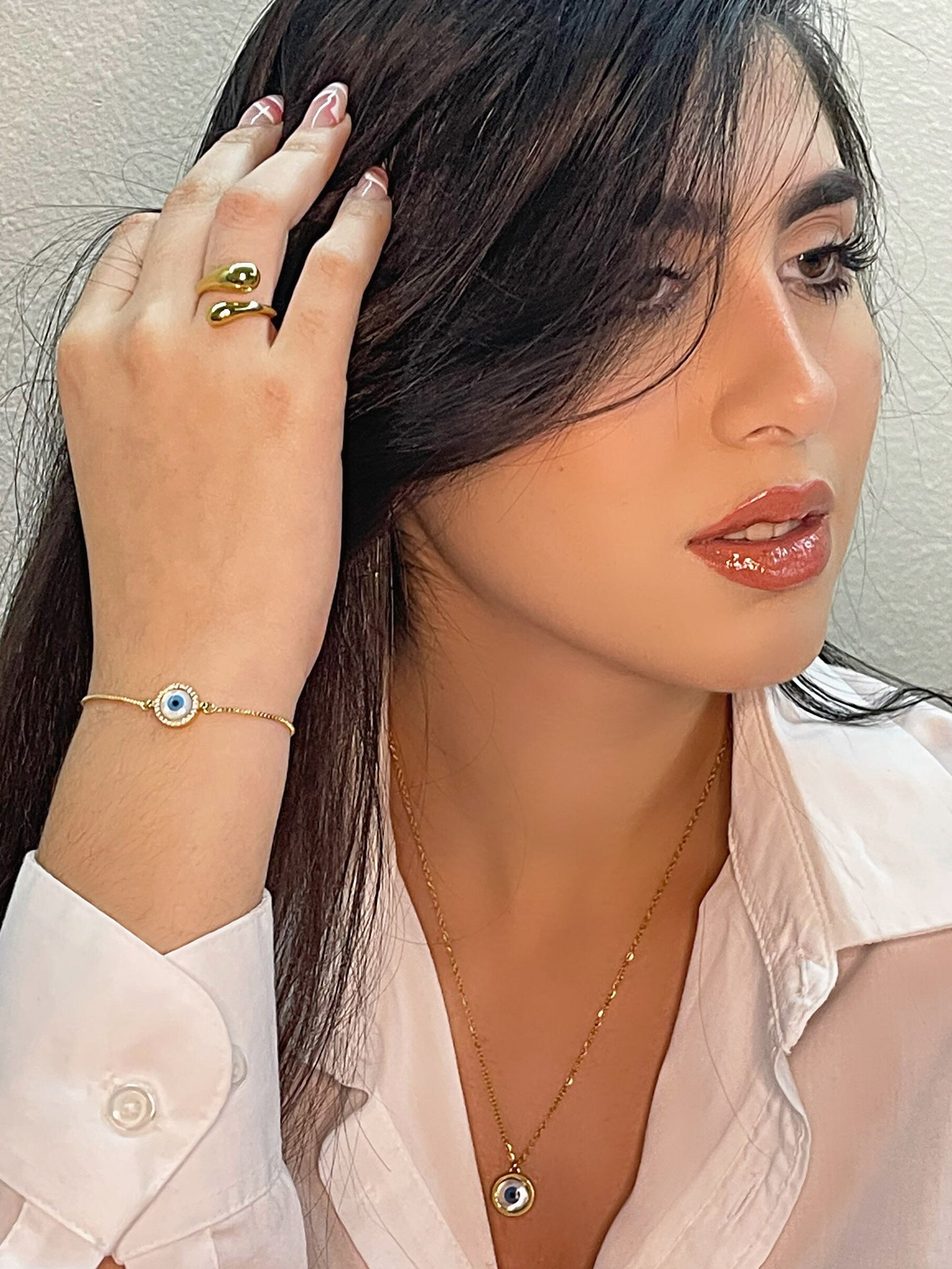 Latiffah Evil Eye Necklace