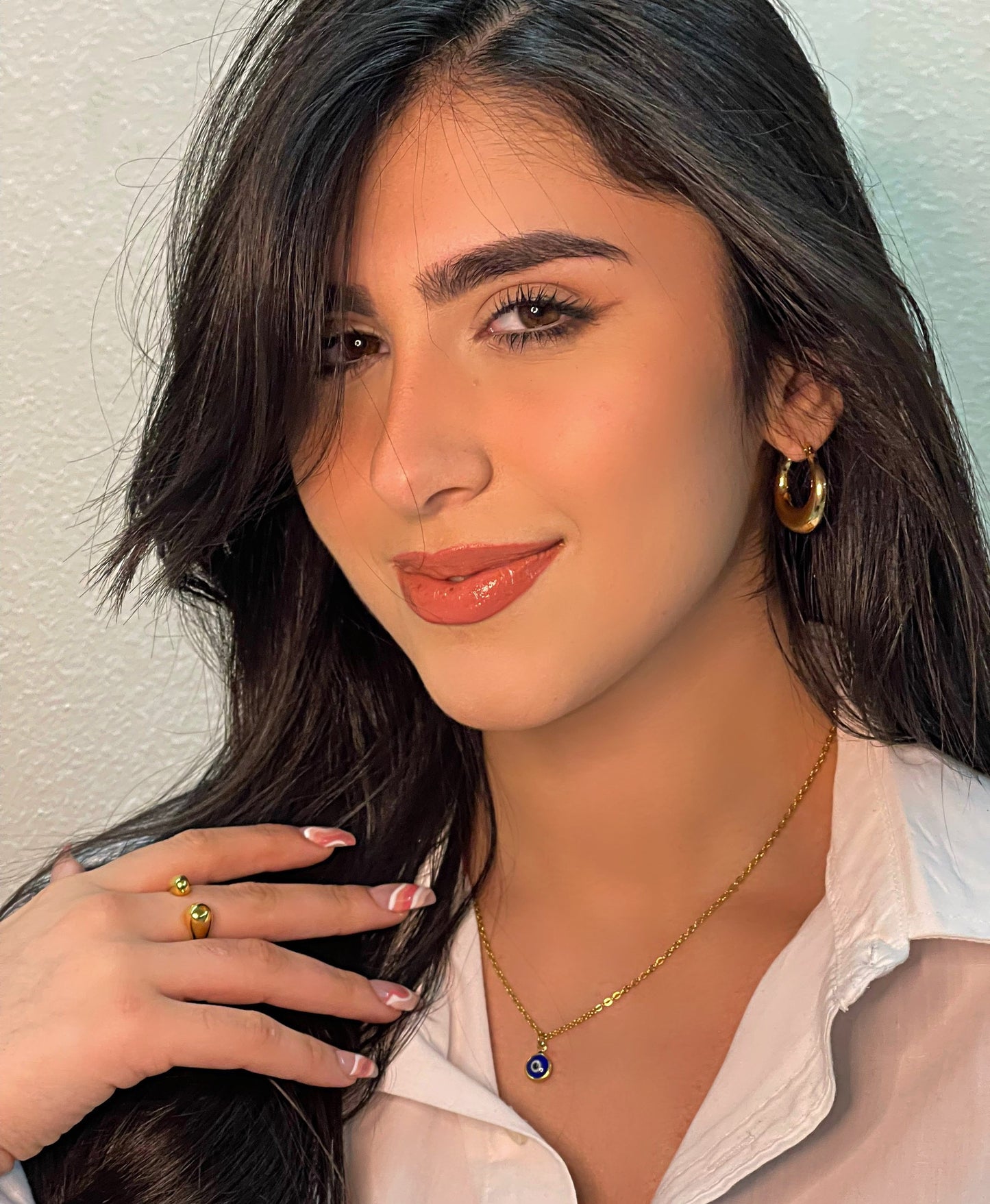 Leam Evil Eyes Necklace