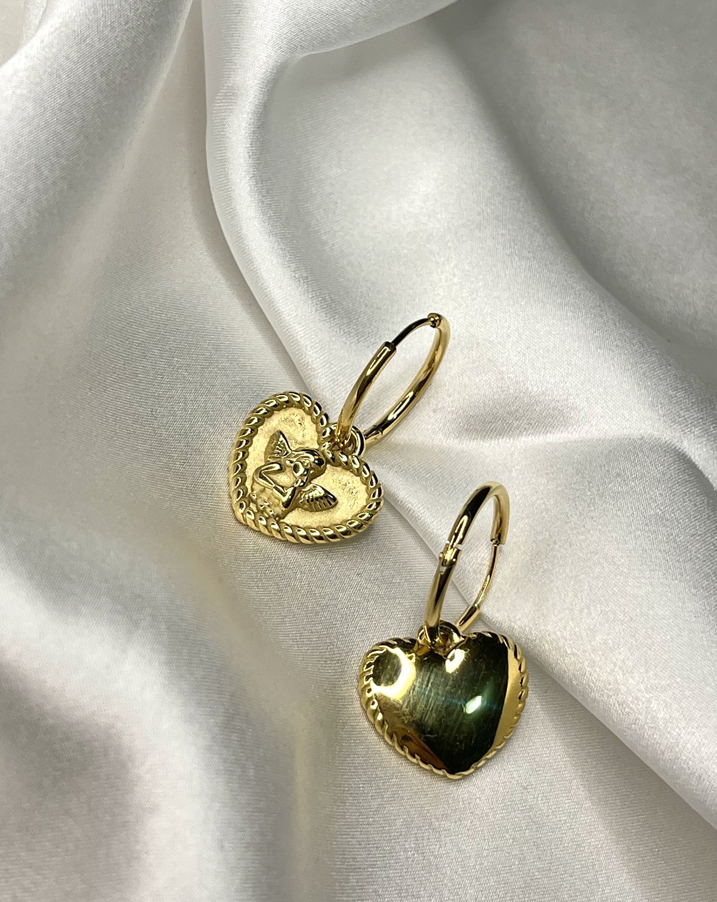 Lovely Lu Heart Earrings