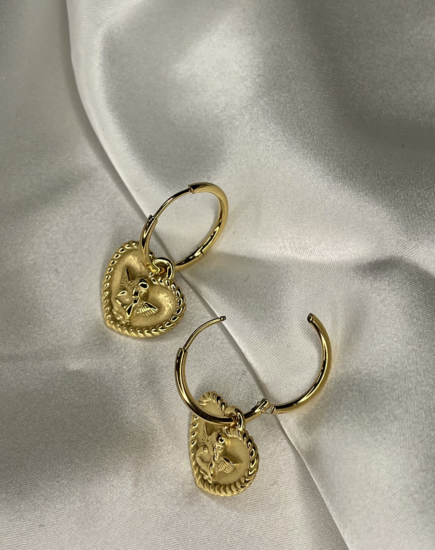 Lovely Lu Heart Earrings