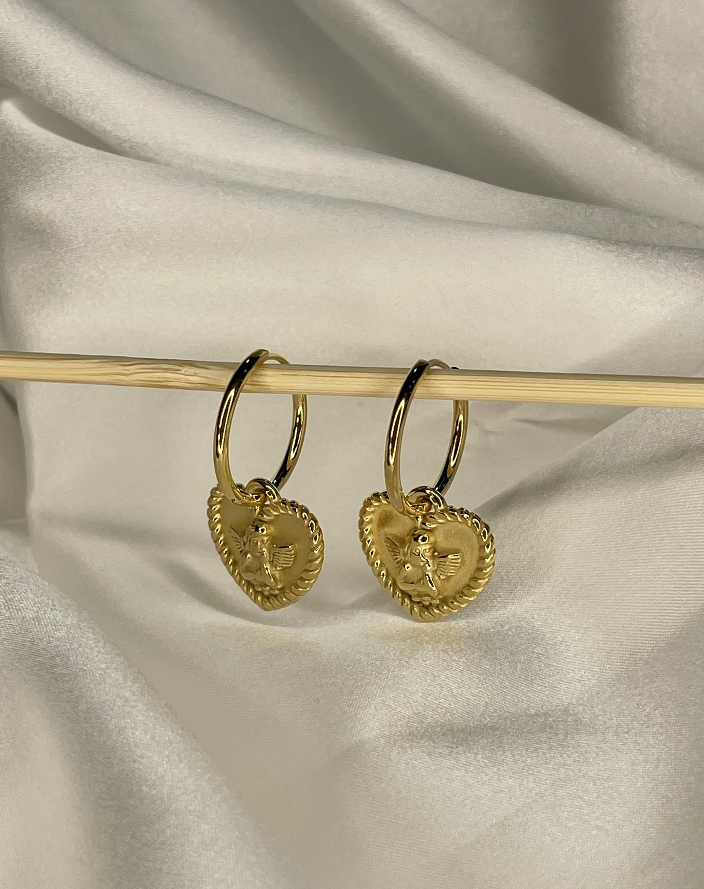 Lovely Lu Heart Earrings