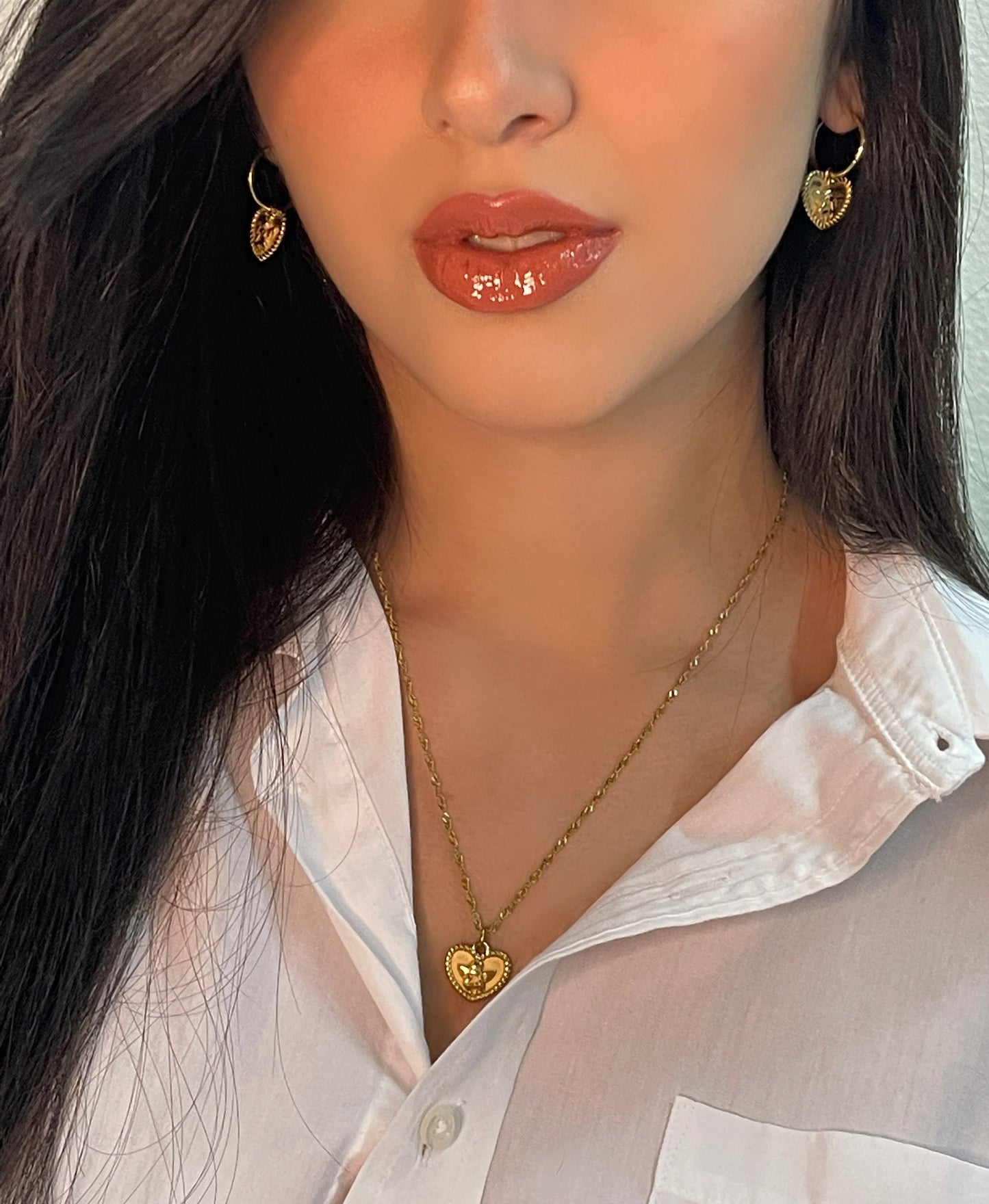 Lovely Lu Heart Necklace