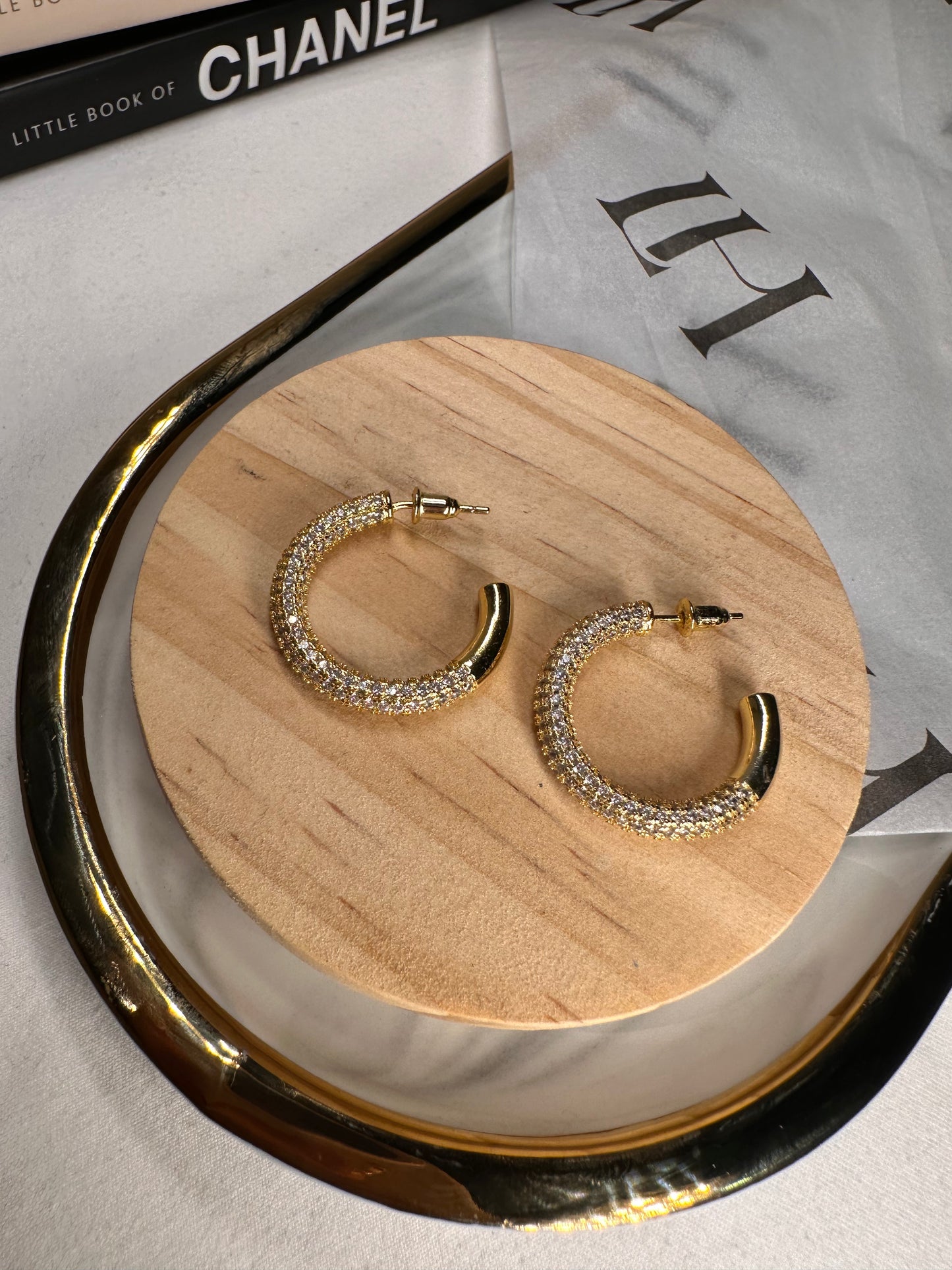 Louis Shiny Hoops