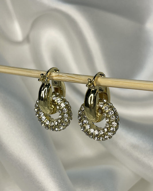Lafayette Zirconia Hoop Earrings