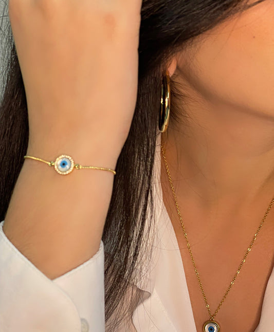 Latiffah Evil Eye Bracelet