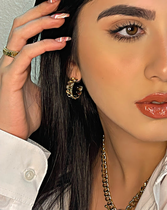 Liv Hoops Earrings