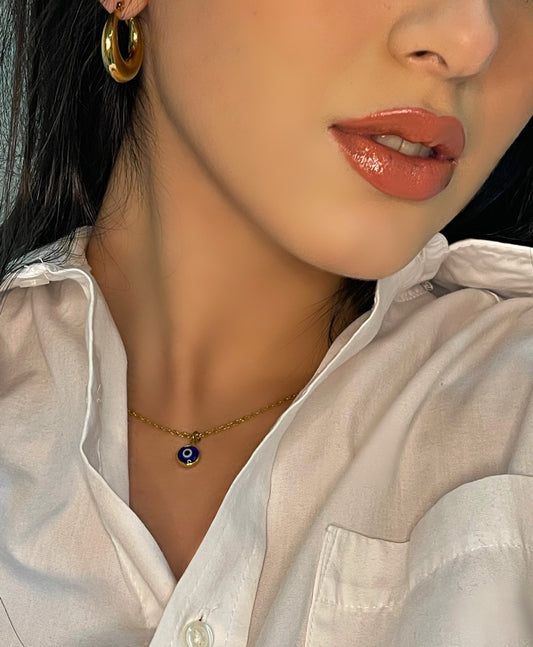 Leam Evil Eyes Necklace