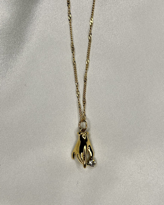Lexi's Hand Necklace